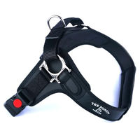 Produktbild von Tre Ponti Forza Hundegeschirr Nylon Schwarz XXL 100-120 cm für große Rassen