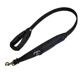 Produktbild von Tre Ponti Führleine Primo Schwarz 60 cm mit 2 Handschlaufen - 65 cm