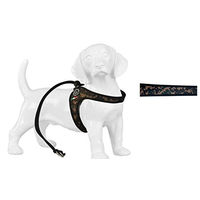 Produktbild von Tre Ponti Geschirr Easy Fit Camouflage grün Kordelzug mit schwarzem Rand Größe 1,5