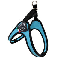Produktbild von Tre Ponti Hundegeschirr Easy Fit Classic mit Click-Verschluss Blau Schwarz Mini