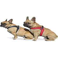 Produktbild von Tre Ponti Hundegeschirr Easy Fit Classic Rot wasserabweisend mit reflektierendem Rand Größe Mini