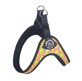 Tre Ponti Hundegeschirr Easy Fit Vibes Avocado Flamingo mit Click-Verschluss Größe 1 25-30cm – Bild 1 von 2