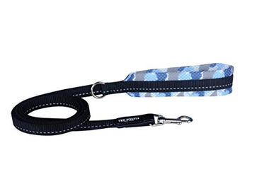 Tre Ponti Hundeleine Blau mit Gurtband für mittlere Hunde – Bild 1 von 2