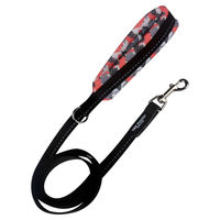 Produktbild von Tre Ponti Hundeleine Economic Mesh Camouflage Rot 130 cm