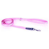 Produktbild von Tre Ponti Hundeleine START aus Nylon in Rosa mit reflektierender Naht 125cm