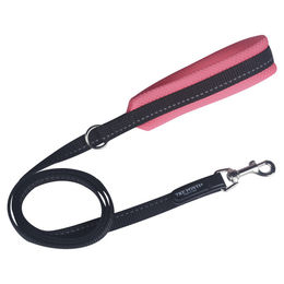Produktbild von Tre Ponti Hundeleine TF360 Mesh Rosa mit reflektierender Naht und Handgriff für kleine Hunde