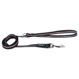 Tre Ponti Hundeleine TP370 Gurtband Schwarz 125 cm für kleine Hunde – Bild 1 von 2