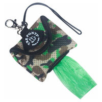 Produktbild von Tre Ponti Hygienic Bag Hundekotbeutel-Spender aus Stoff in Grün Camouflage