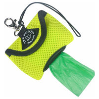 Produktbild von Tre Ponti Hygienic Bag Hundekotbeutel-Spender aus Stoff in Neon-Gelb