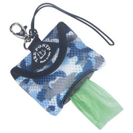 Tre Ponti Hygienic Bag Hundekotbeutel-Spender Blau Camouflage – Bild 1 von 2