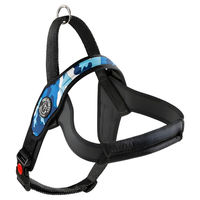 Produktbild von Tre Ponti Primo Onyx Light Blue Holi Sicherheitsgeschirr für Hunde aus Stoff Größe M