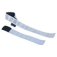 Produktbild von Tre Ponti Reflektierende Safety Bands für Hunde Weiß verstellbar 24,8-55 cm
