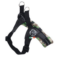 Produktbild von Tre Ponti RR200 Easy Fit Soft Mesh Hundegeschirr Camouflage Grün für kleine Rassen wasserabweisend