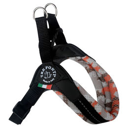 Tre Ponti RR200 Easy Fit Soft Mesh Hundegeschirr Camouflage Orange Gr. 2 35-49 cm bis 5 kg – Bild 1 von 3
