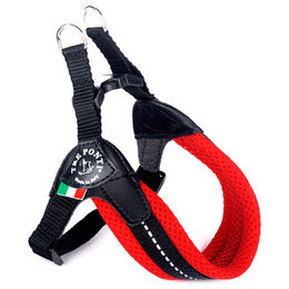 Tre Ponti RR206R Easy Fit Mesh Classic Hundegeschirr aus Polyester rot für kleine Rassen – Bild 1 von 3