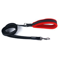 Produktbild von Tre Ponti TF360 Economic Mesh Leine für kleine Hunde rot reflektierend 100x1,5cm