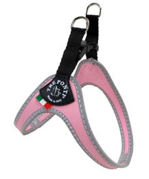 Tre Ponti TP200 Easy Fit Classic Hundegeschirr Rosa mit reflektierendem Rand und Click-Verschluss für kleine Rassen – Bild 1 von 2