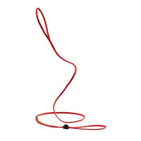 Produktbild von Tre Ponti Vorführleine Rot mit Metallbeschlägen 150 cm - 150 cm