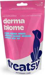 Treatsy Dermabiome Funktionssnack für Hunde mit Lamm - Hypoallergen, Getreidefrei und zur Unterstützung von Haut, Fell sowie Magen-Darm-Trakt (180g) – Bild 1 von 3