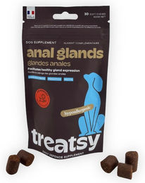 Treatsy Leckerli Hypoallergen mit Probiotika zur Magen-Darm-Verdauungshilfe für Hunde 90g – Bild 1 von 4