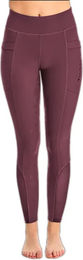 Produktbild von Tredstep Allegro Reitleggings Kompression für Damen in Lila Größe 40