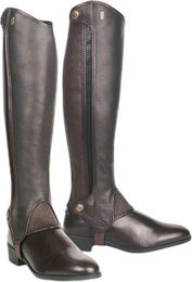 Produktbild von Tredstep Deluxe Minichaps aus Leder Braun 33/35 Unisex