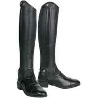Produktbild von Tredstep Deluxe Minichaps aus Leder Schwarz Unisex 35/50