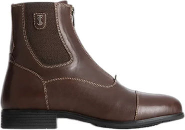 Produktbild von Tredstep Donatello Paddock Reitstiefel aus Leder mit Reißverschluss Braun Größe 40