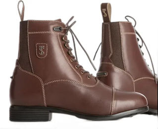 Produktbild von Tredstep Donatello Paddock Schnürstiefeletten aus Leder für Damen und Herren Braun Größe 39