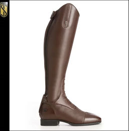 Produktbild von Tredstep Ireland Donatello SQ II Field Slim Regular Reitstiefel Damen aus Leder Braun Größe 41