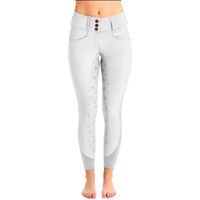 Produktbild von Tredstep Solo Volte II Reithose Damen Full Grip Weiß Größe 42