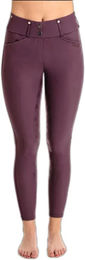 Produktbild von Tredstep Templo Reitleggings Full Grip für Damen in Lila