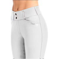 Produktbild von Tredstep Tempo Turnierreithose Damen mit Full Grip in Weiß oder Grau Größe 46