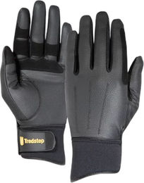 Produktbild von Tredstep Winter Silk Reithandschuhe aus Leder Schwarz Taille 10 Unisex