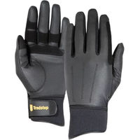 Produktbild von Tredstep Winter Silk Reithandschuhe aus Leder Schwarz Taille 10 Unisex