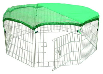 TrendLine Kleintier Freigehege aus Metall 60x60 cm 8-teiliger Laufstall - 7 x 3600 cm – Bild 1 von 3