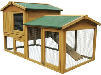 TrendLine Kleintierstall Maximo Kaninchenstall aus Holz für Kaninchen – Bild 1 von 4