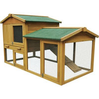 Produktbild von TrendLine Kleintierstall Maximo Kaninchenstall aus Holz für Kaninchen