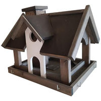 Produktbild von TrendLine Vogelhaus aus Holz mit 3-Bein Ständer 34x33x40 cm