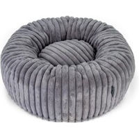 Produktbild von TrendPet Biscuit Spot Hundebett aus Cord Grau Größe M