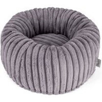 Produktbild von TrendPet Biscuit Spot Hundebett aus Cord Grau Größe S