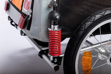 TrendPet Comfort Wagon L gefederter Fahrradanhänger aus Aluminium für große Hunde – Bild 1 von 12
