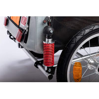 Produktbild von TrendPet Comfort Wagon L gefederter Fahrradanhänger aus Aluminium für große Hunde