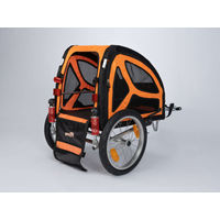 Produktbild von TrendPet DogBus S Gefederter Aluminium Fahrradanhänger für kleine Hunde