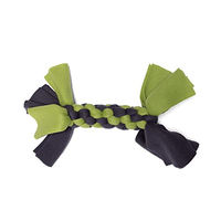 Produktbild von TrendPet Dummy Wurfspielzeug aus Seil für Hunde zur Zahnpflege Grün 3,5x20cm