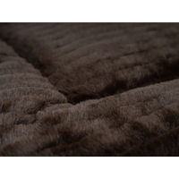 Produktbild von TrendPet Harmony Flex gefütterte Hundedecke und Katzendecke aus Plüsch in Braun Größe M mit schmutzunempfindlicher Unterseite - 1 Stk.