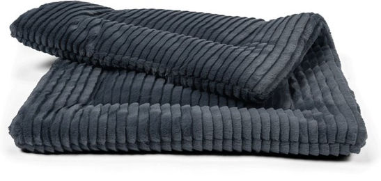 TrendPet Harmony gefütterte Hundedecke und Katzendecke aus Fleece in Grau Größe L – Bild 1 von 4