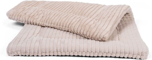 TrendPet Harmony gefütterte Hundedecke und Katzendecke aus Plüsch in Beige Größe M - 1 Stk. – Bild 1 von 6