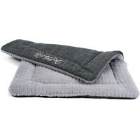 Produktbild von TrendPet Heaven gefütterte Hundedecke und Katzen-Wendedecke aus Plüsch, Grau, Größe M - 1 Stk.