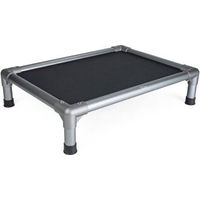Produktbild von TrendPet HighBed erhöhtes Hundebett aus Aluminium in Grau Größe M